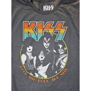 KISS Gray Graphic T-Shirt Men's size XL NEW With Tags